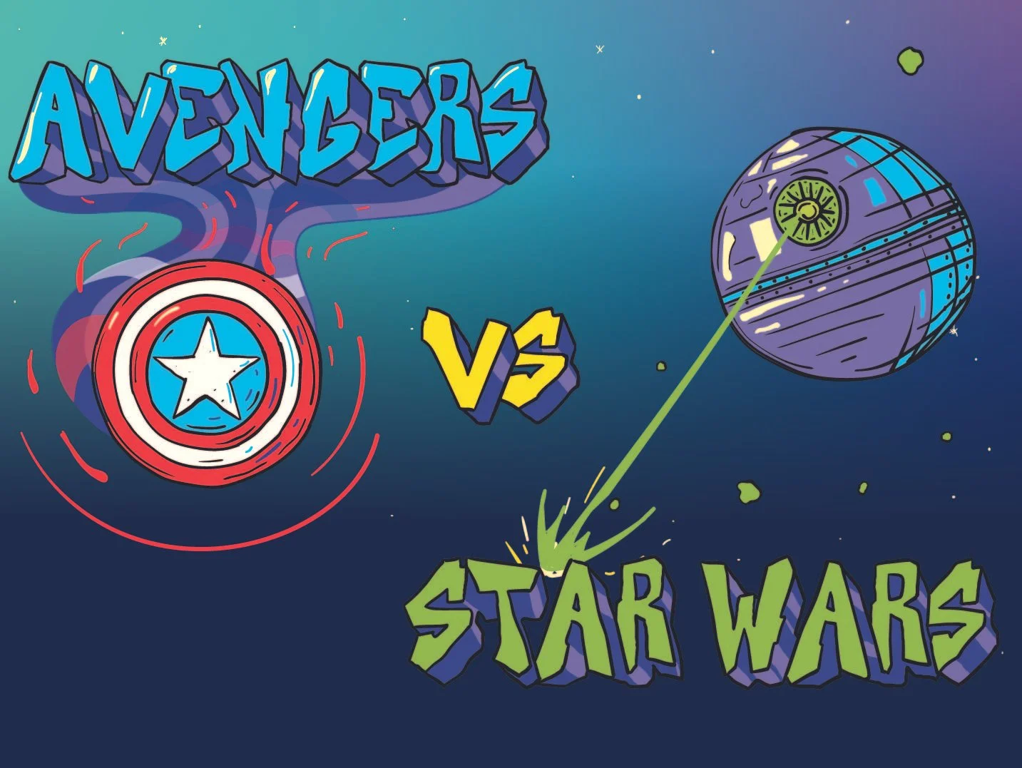 Avengers vs Star Wars