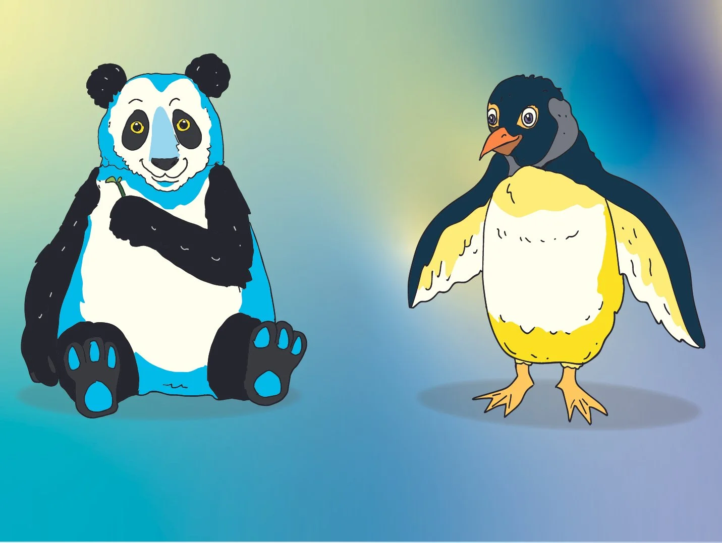 Pandas vs Penguins