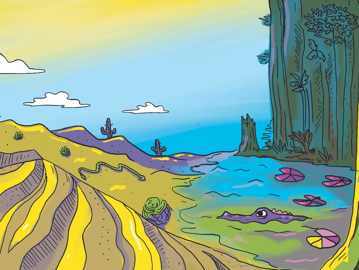 Deserts vs Swamps