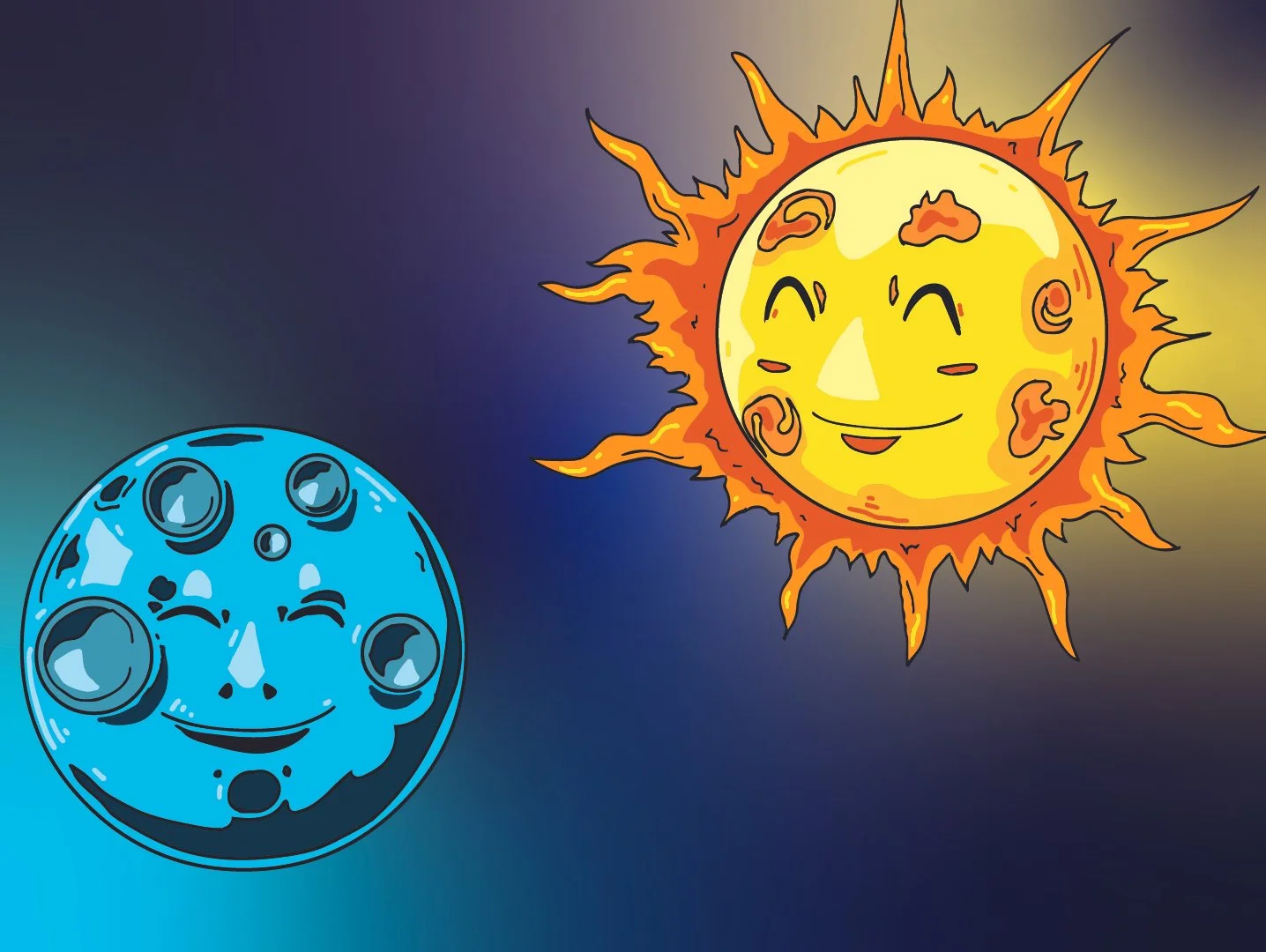 Moon vs Sun