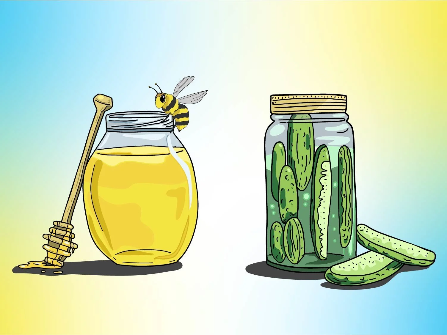 Honey vs Pickles