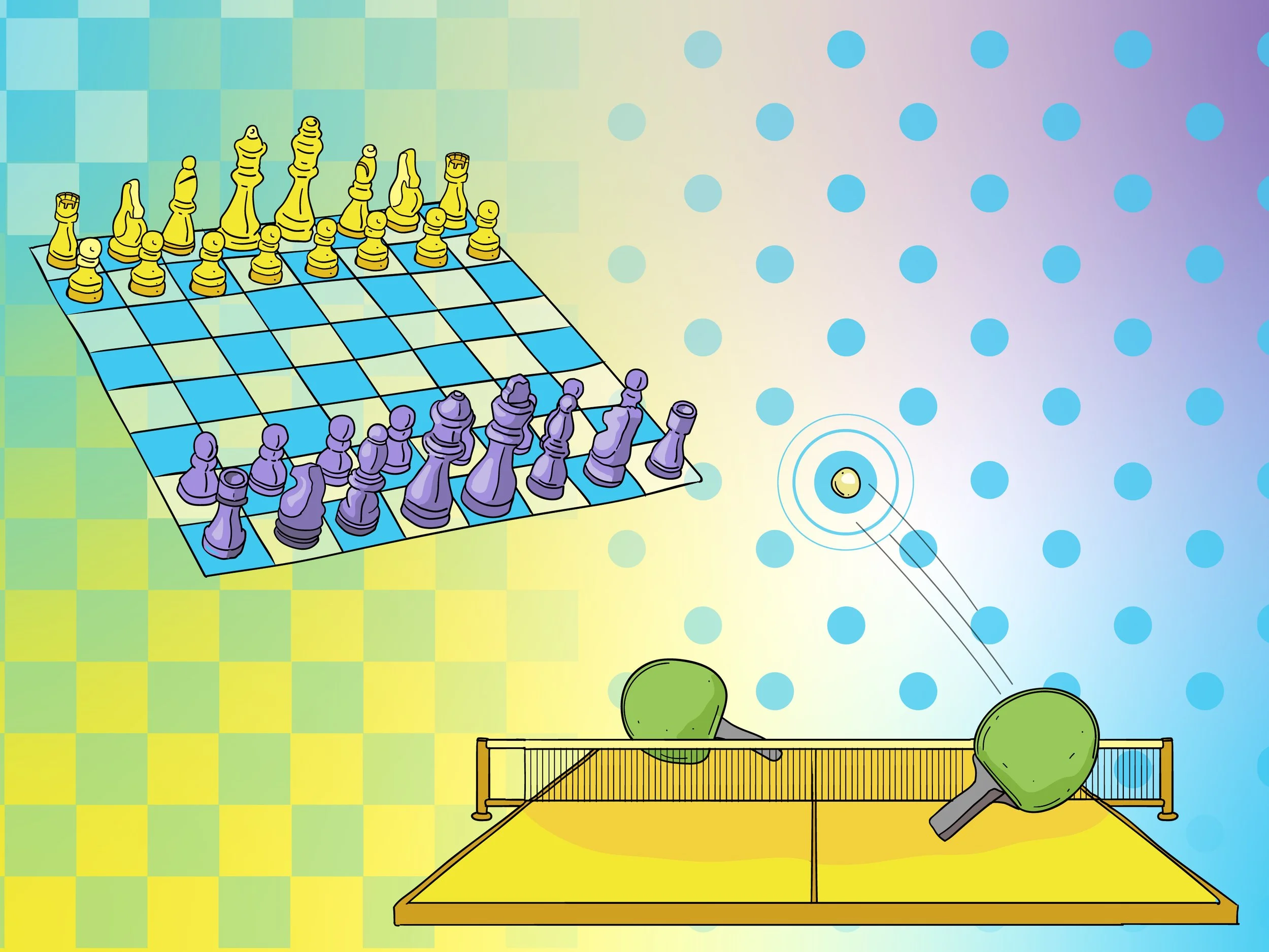 Chess vs. Ping Pong