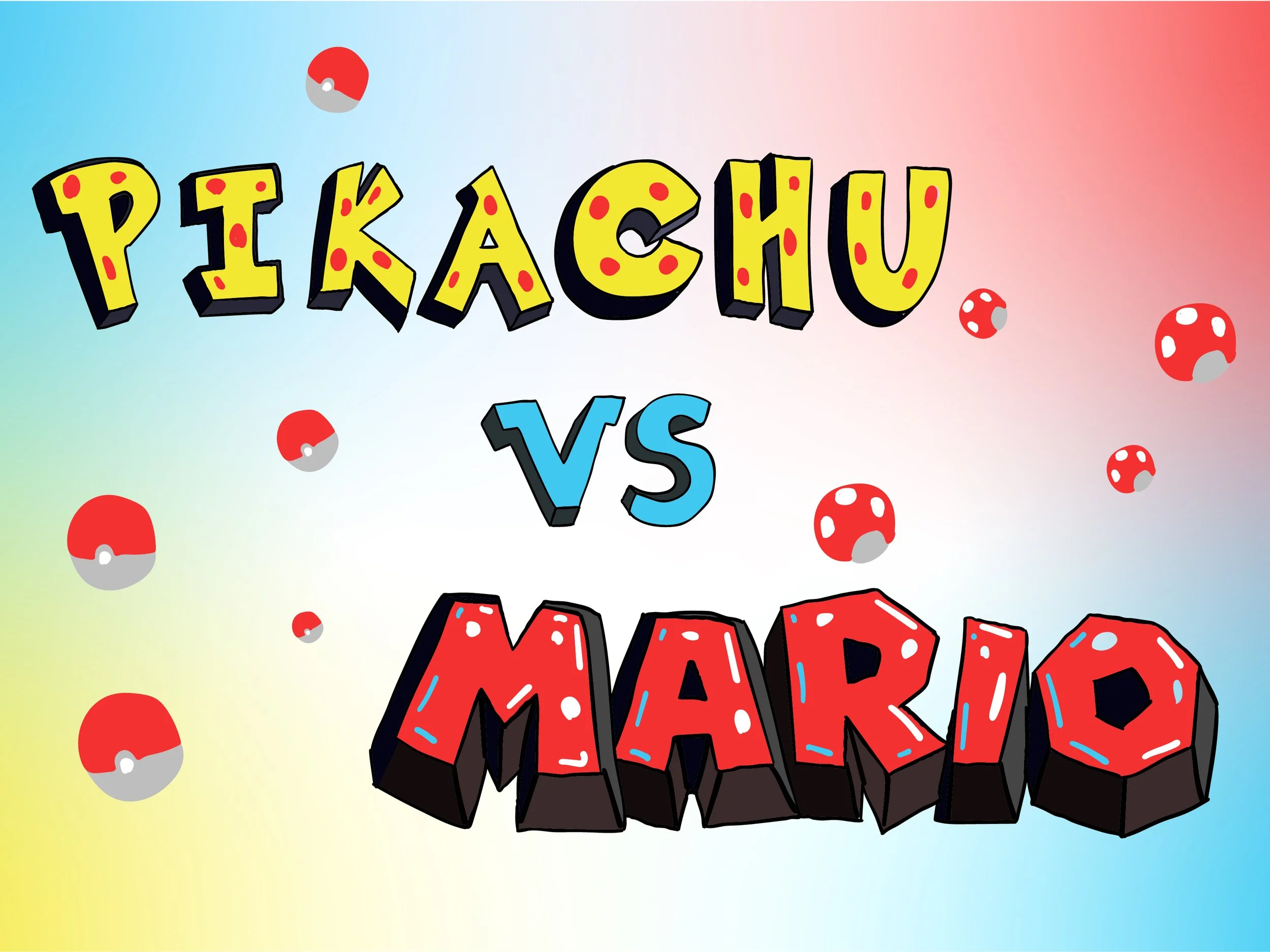 Pikachu vs Mario
