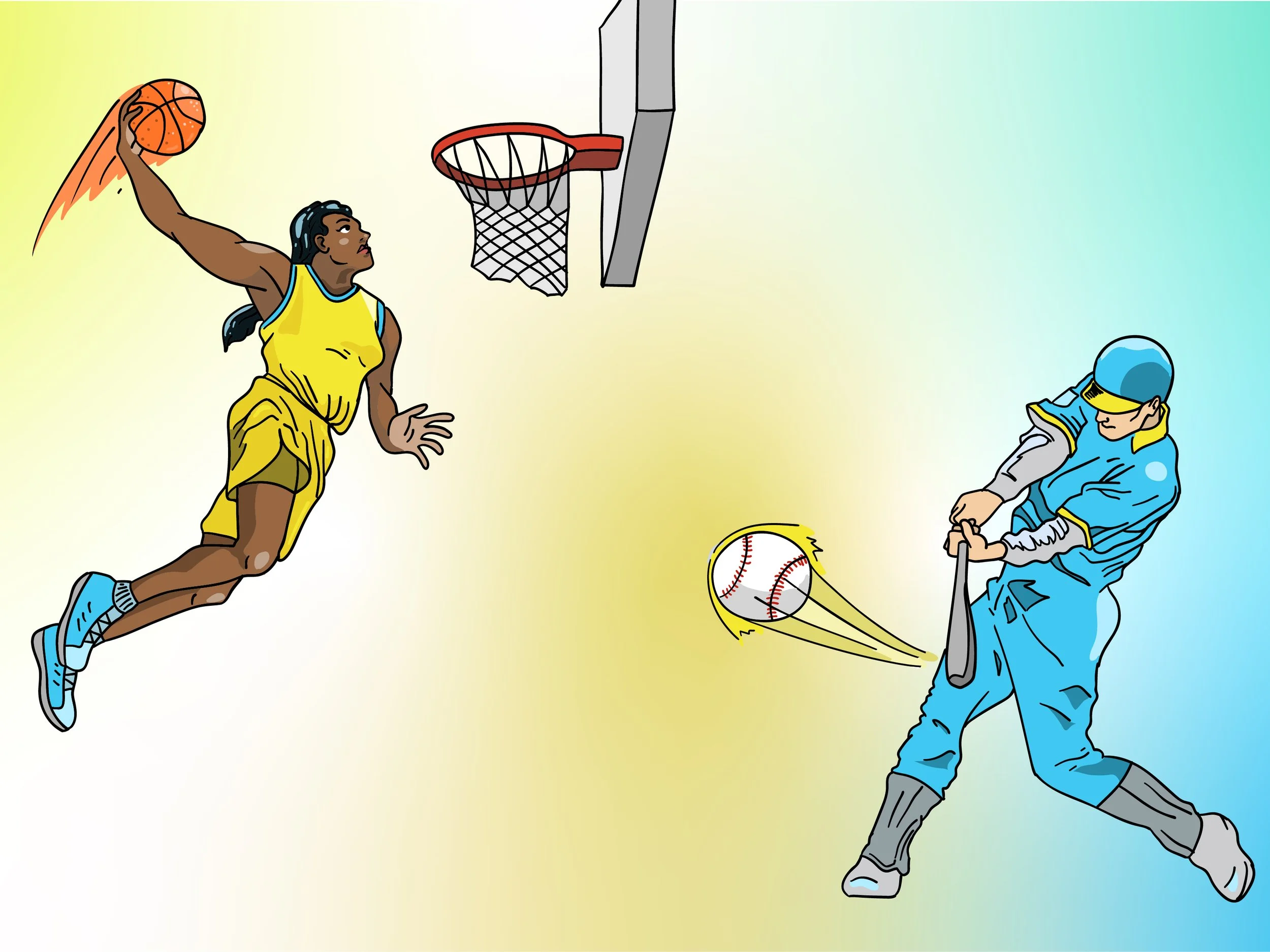 Basketball vs Baseball