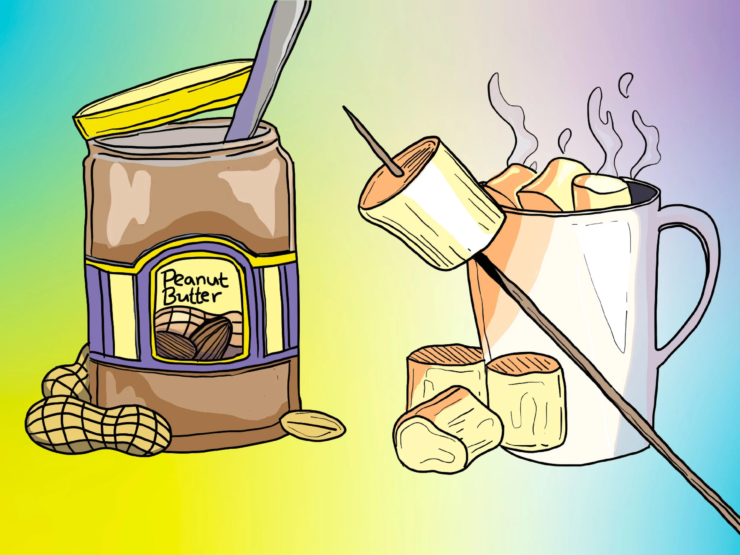 Peanut Butter vs Marshmallows