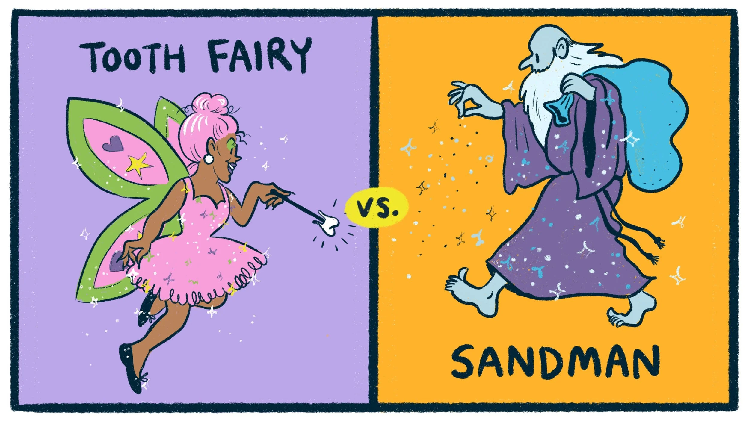 Tooth Fairy vs Sandman