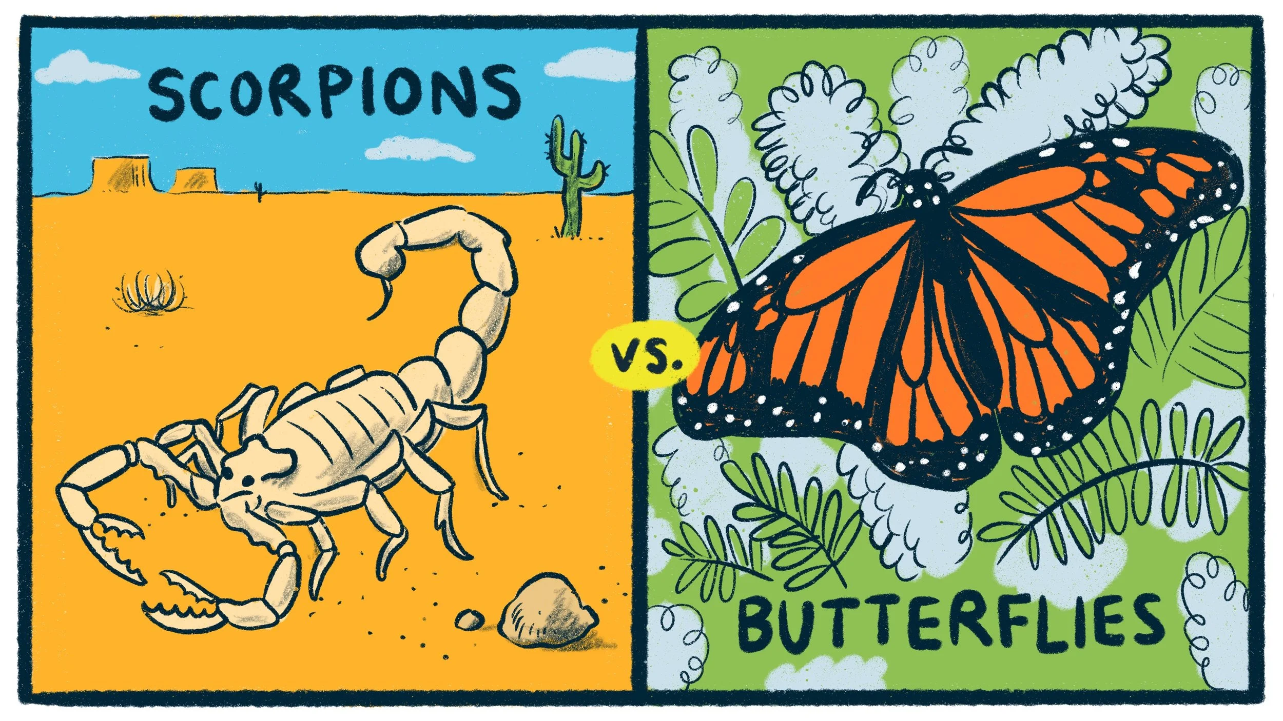 Scorpions vs Butterflies