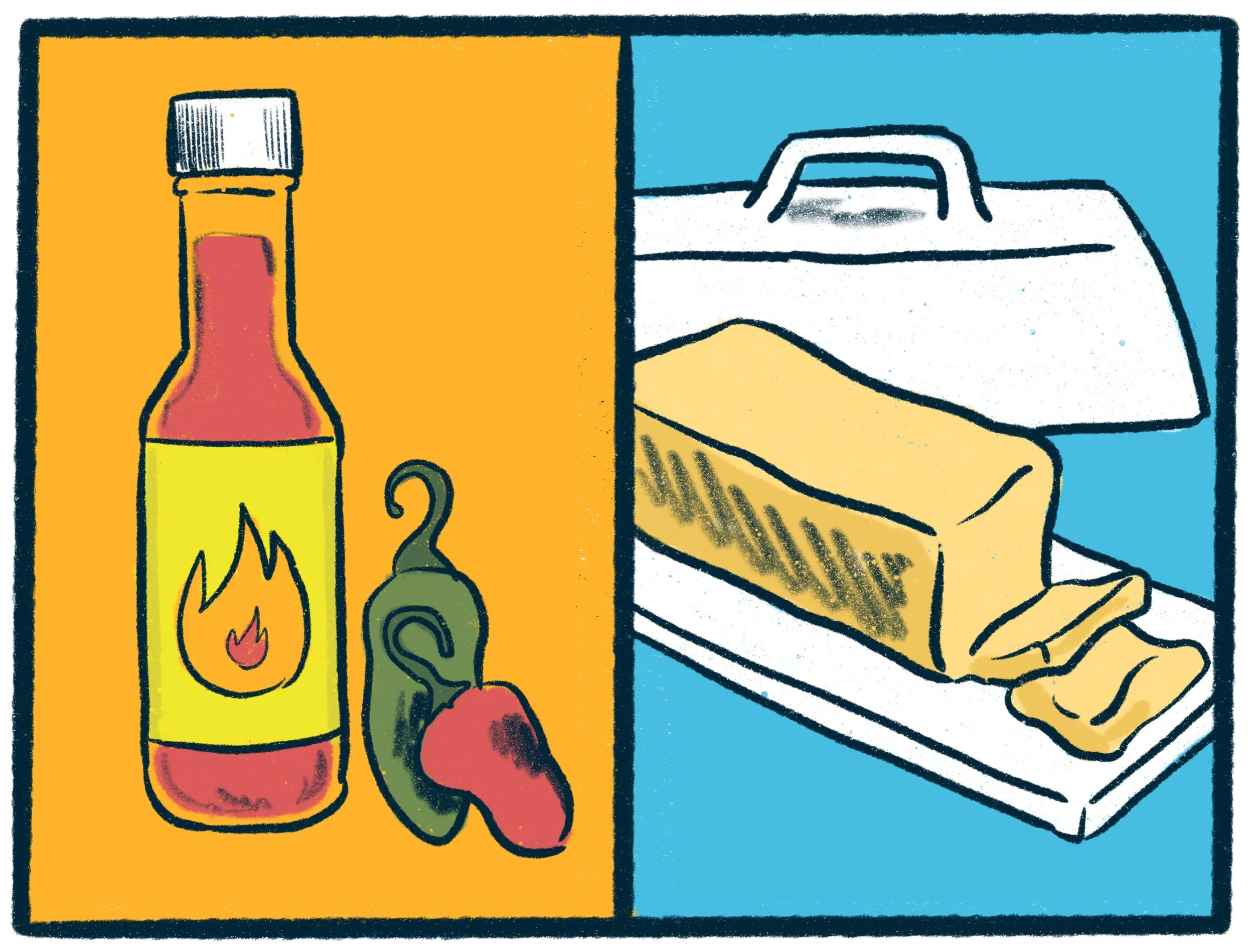 Hot Sauce vs Butter