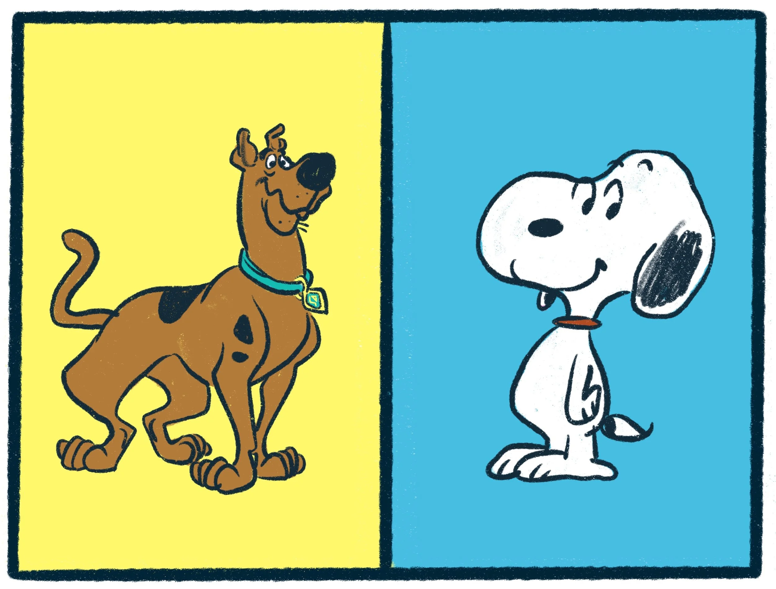 Scooby-Doo vs Snoopy