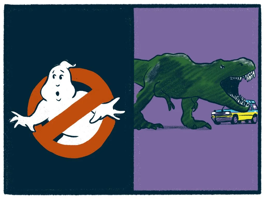 Ghostbusters vs Jurassic Park