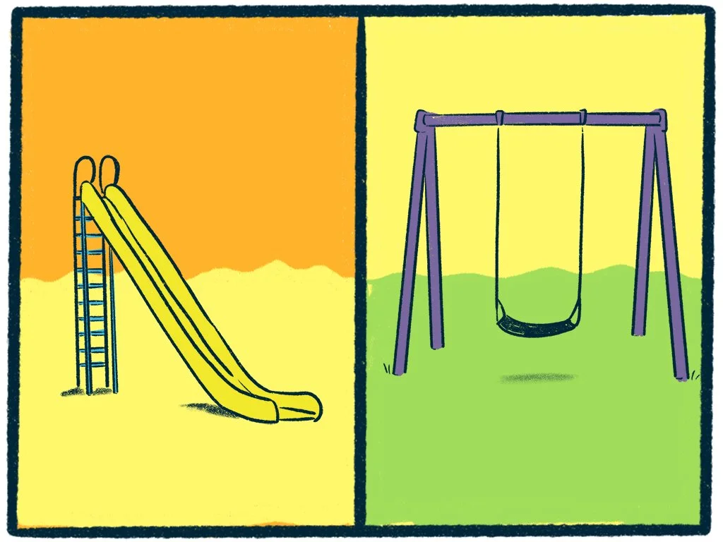 Slides vs Swings