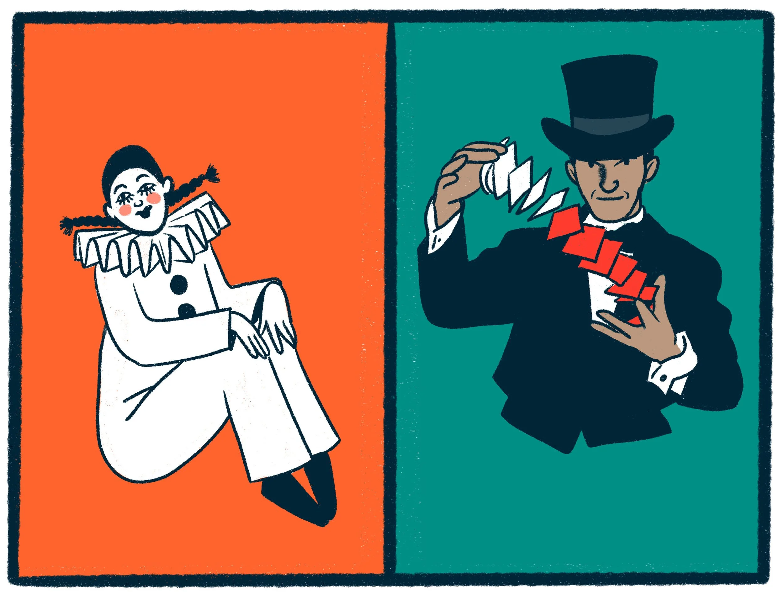 Clowns vs Magicians