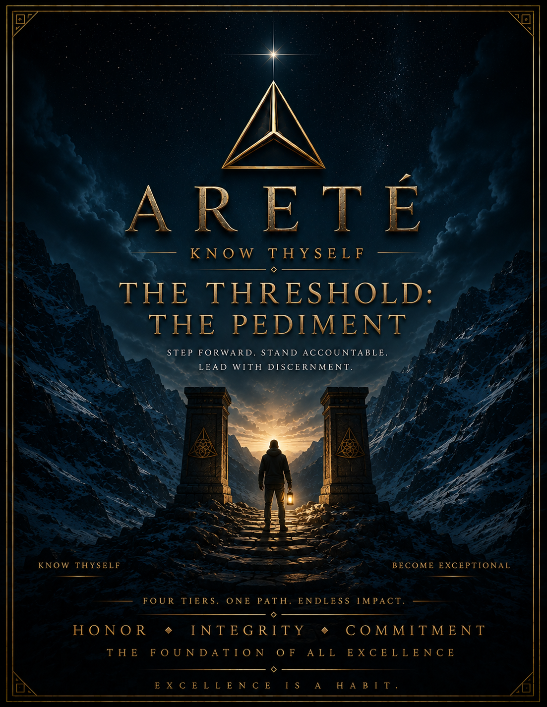Overview of The Threshold: The Pediment