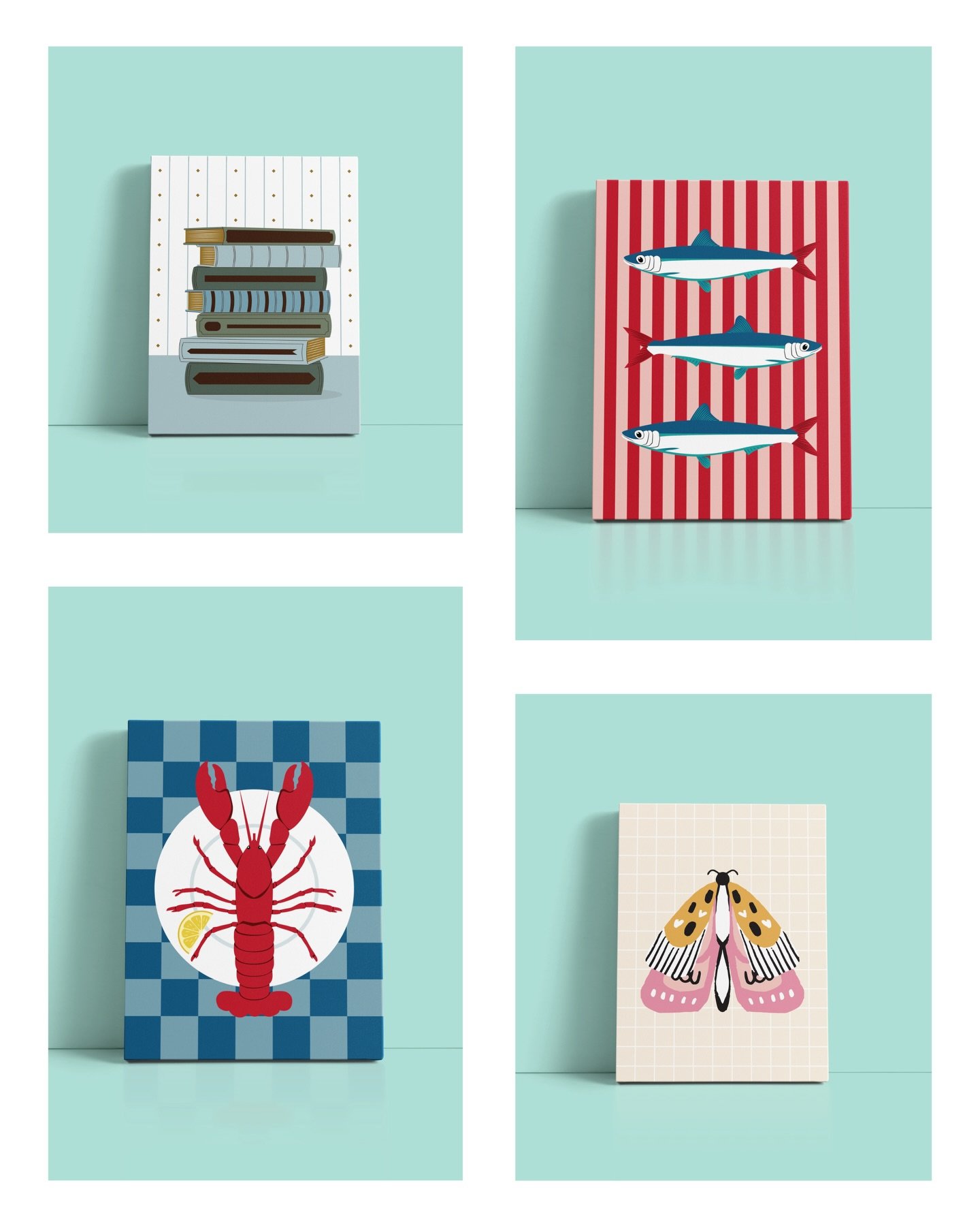 4 new paintings have been added to our website.