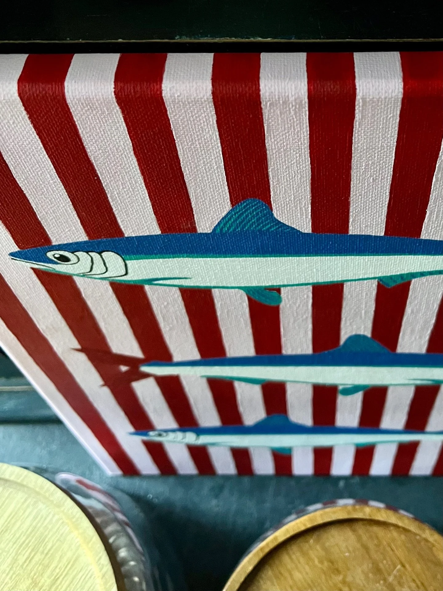 Another fun canvas edge. 😍