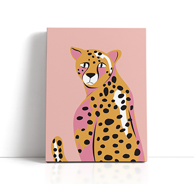 Cheetah Painting
