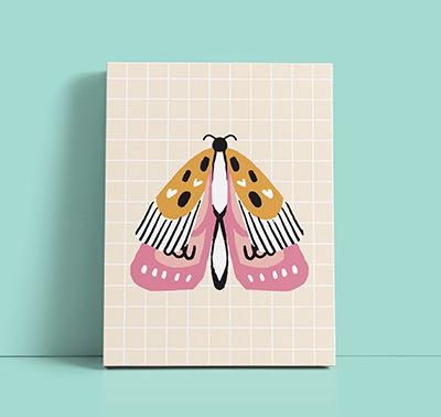 Moth Painting