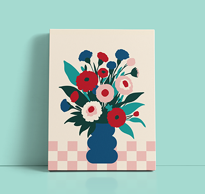 Flower Bouquet Painting