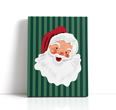 Santa Claus Painting