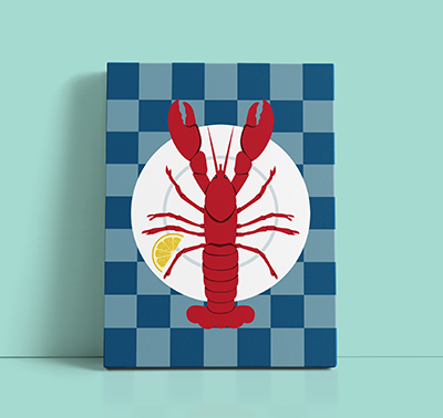 Lobster Painting