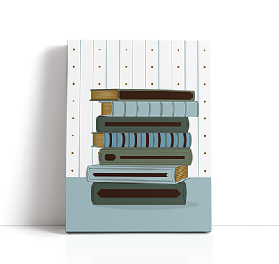 Books Painting
