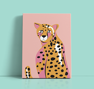 Cheetah Painting