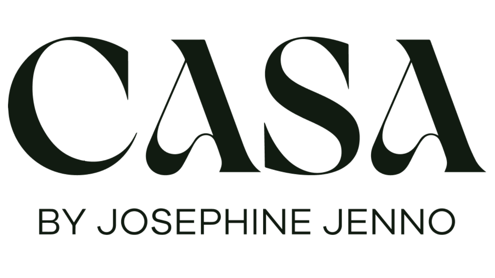 Casa by Josephine Jenno, luxury homeware brand logo. 