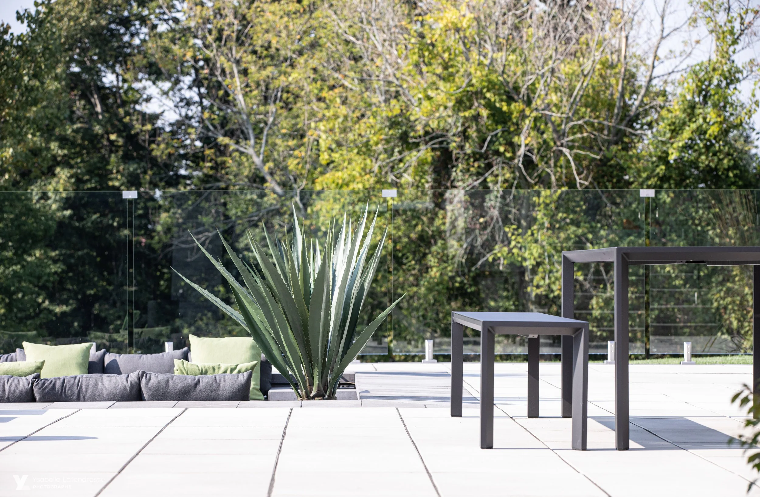 aménagement paysager cour arrière