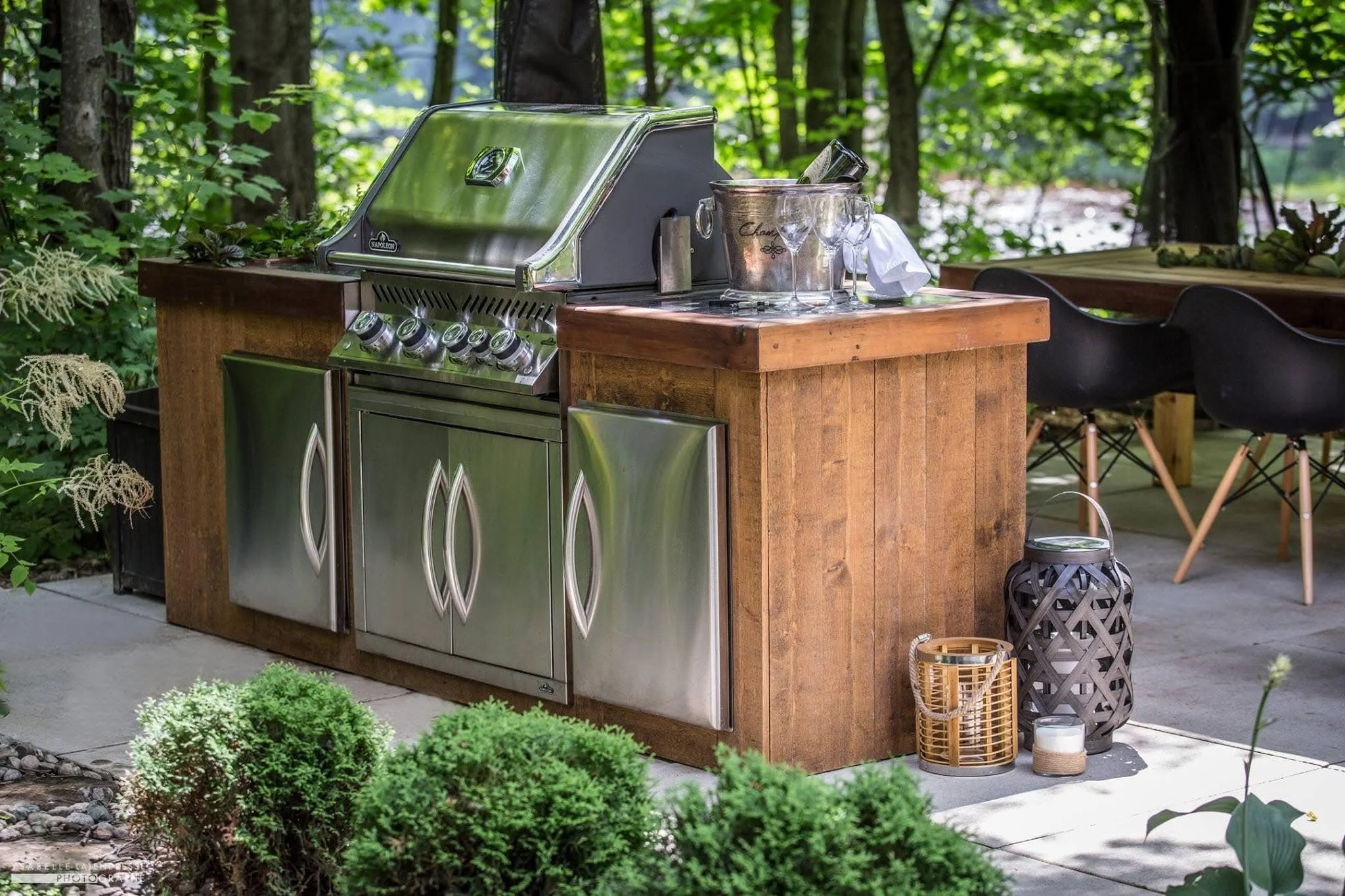 Aménagement cour arrière nature