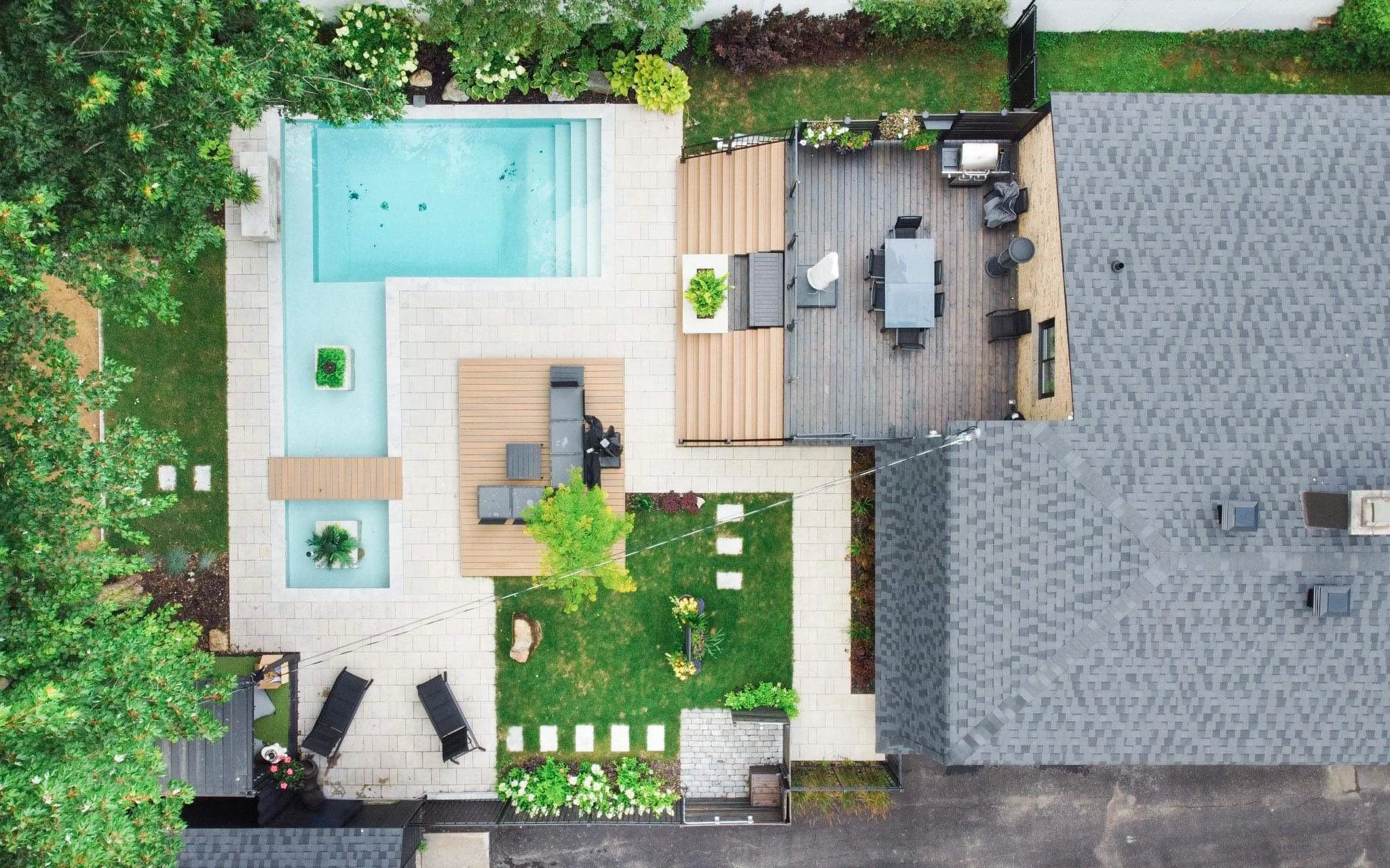 aménagement cour arrière