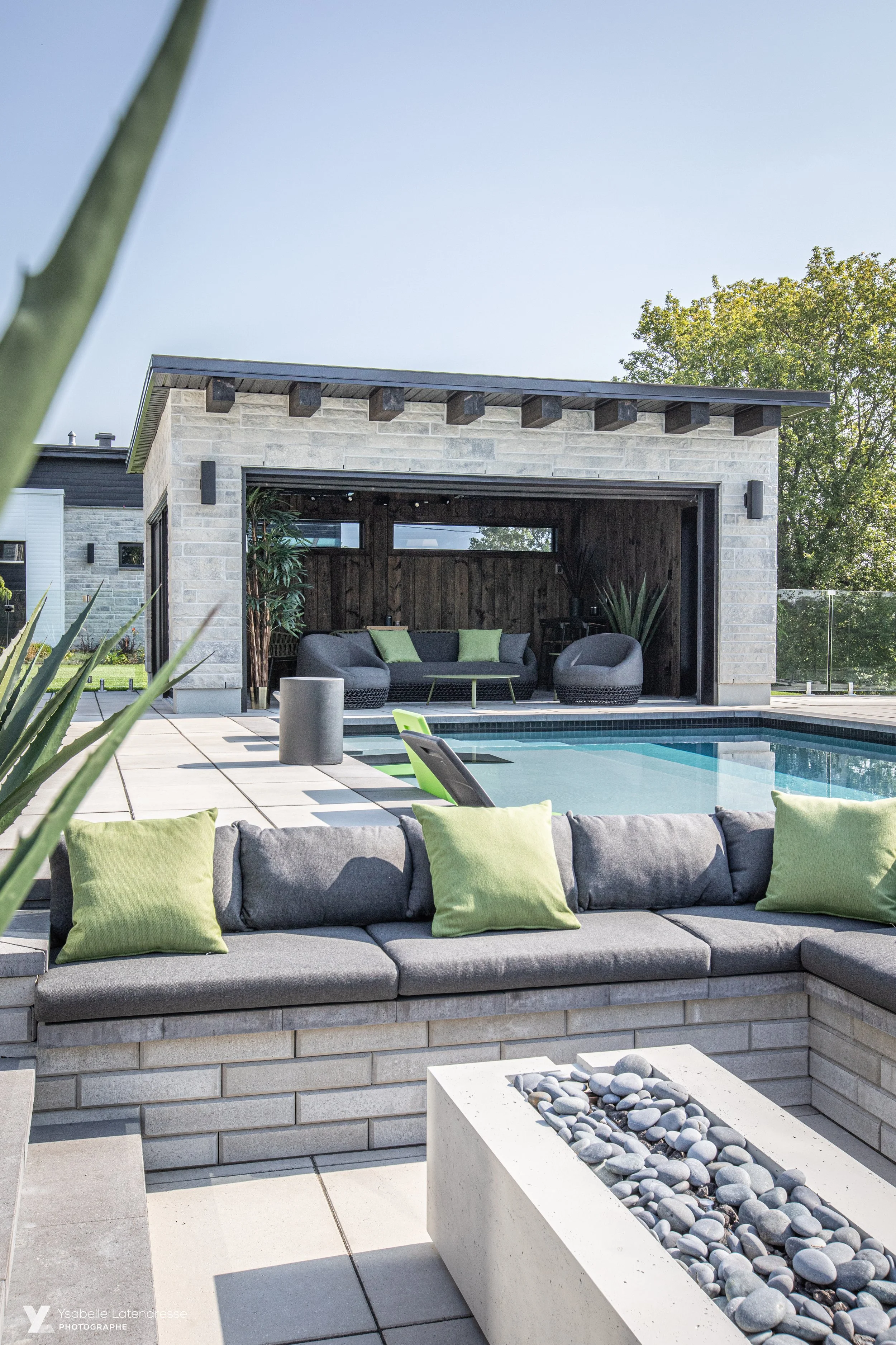 aménagement paysager cour arrière