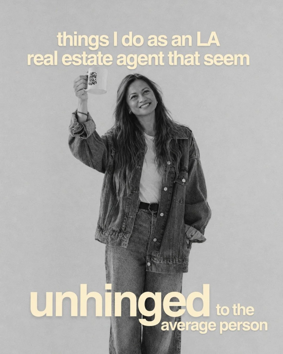 What does a real estate agent in Los Angeles actually do all day? 

Apparently, a lot of things that would get some serious side eye in any other career. 😂

At this point, photographing water heaters, knowing strangers&rsquo; financial histories, an