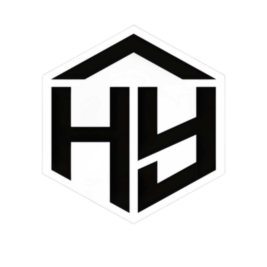 The logo for the adventure apparel company Huck Yeah