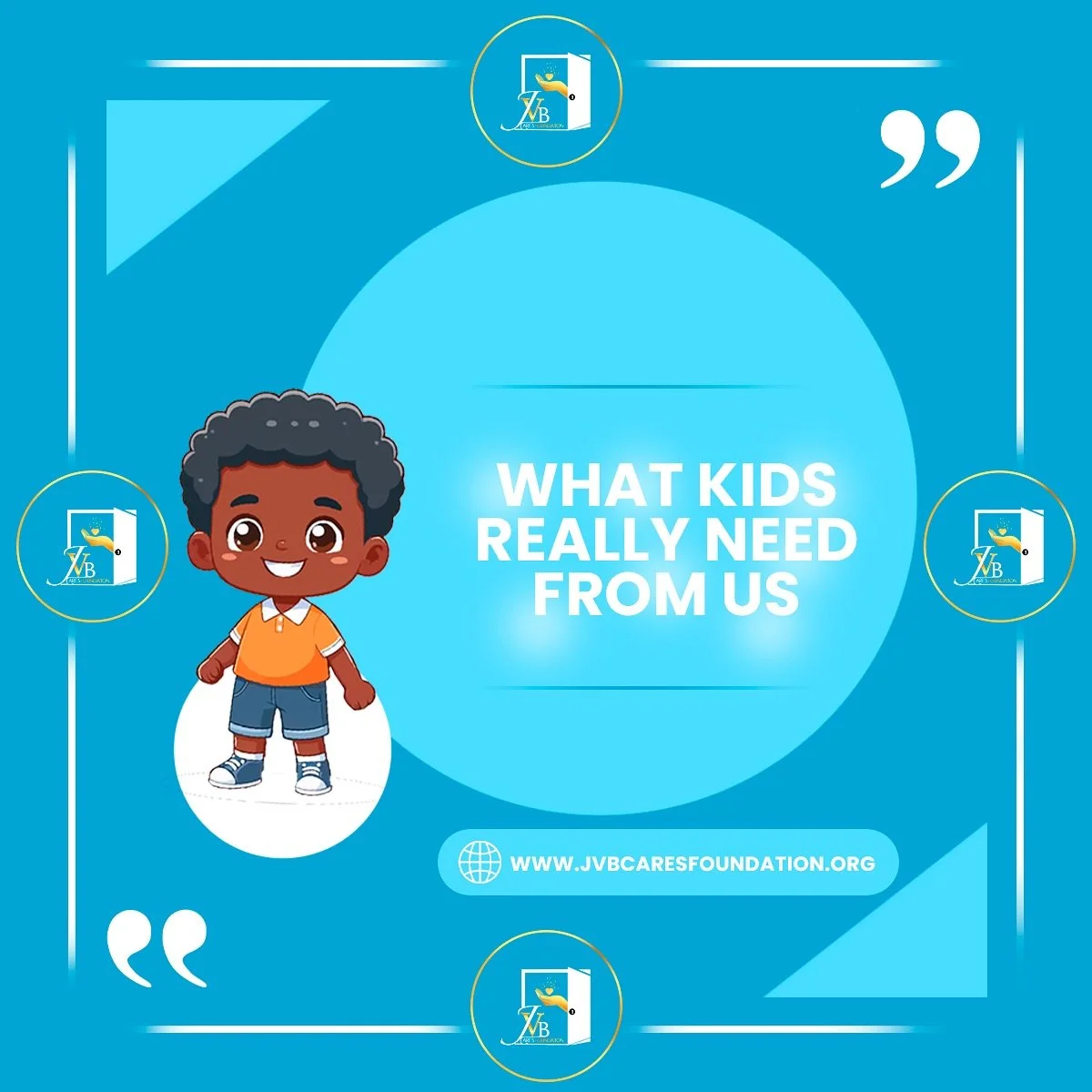 What Kids Really Need 🩵🫂🫶🏼

#JVBCaresFoundation #JVBCares #NonProfit #Kids