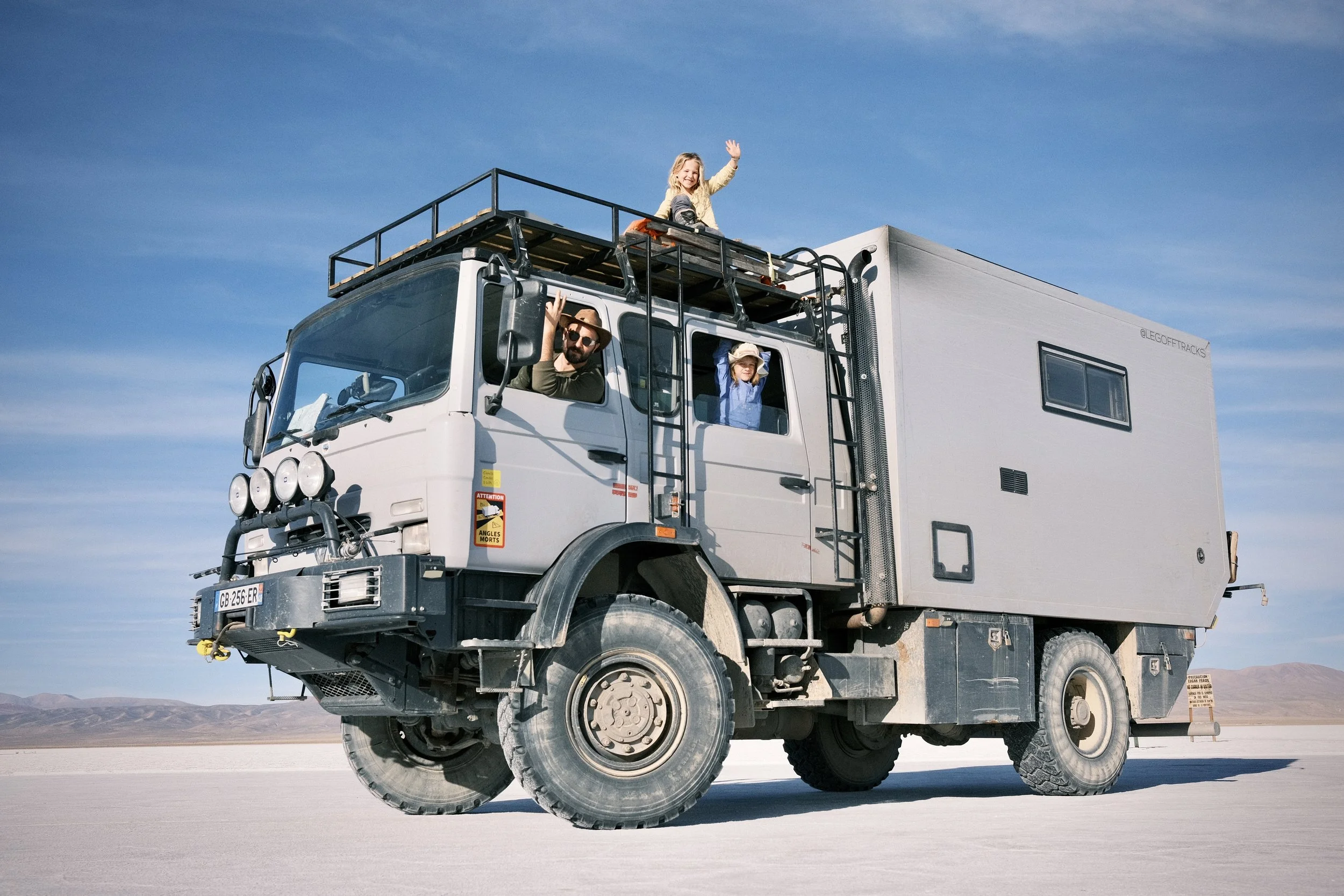 Legofftracks en voyage