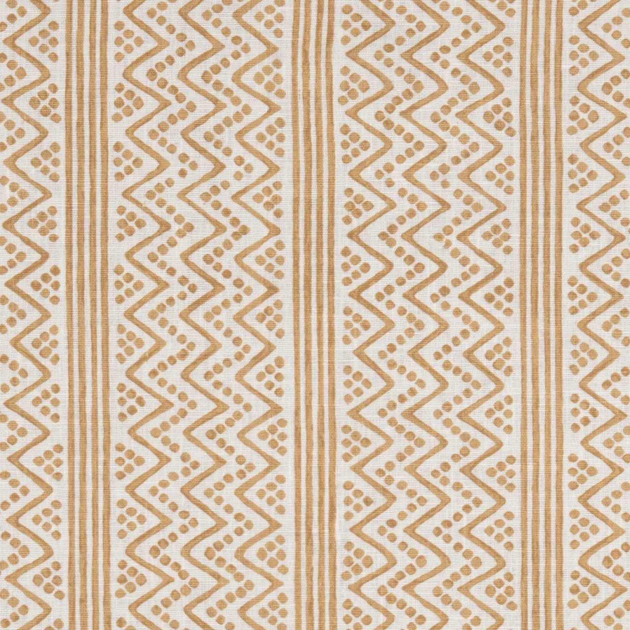 Paper-Backed  Scherezade Dual Use Printed Linen Washed Gold/Oyster