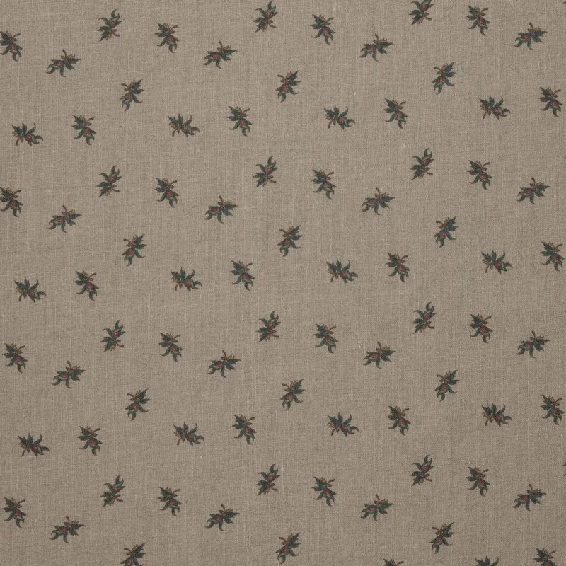 Balazuc Sprig Linen | Natural