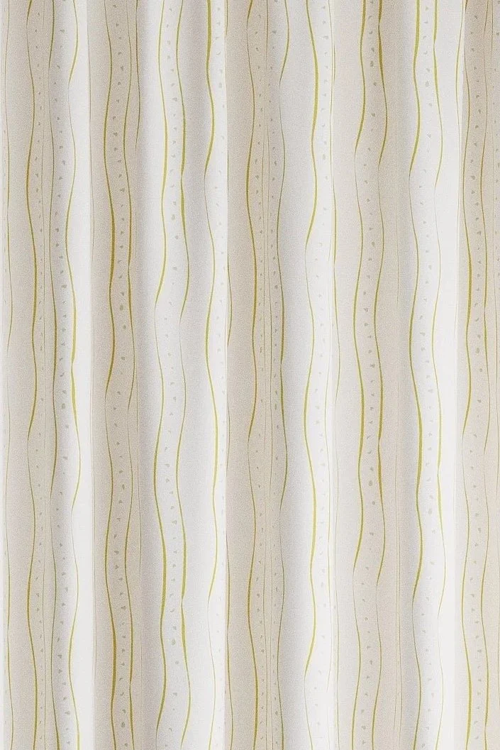 Rayure | Lemon Linen Fabric