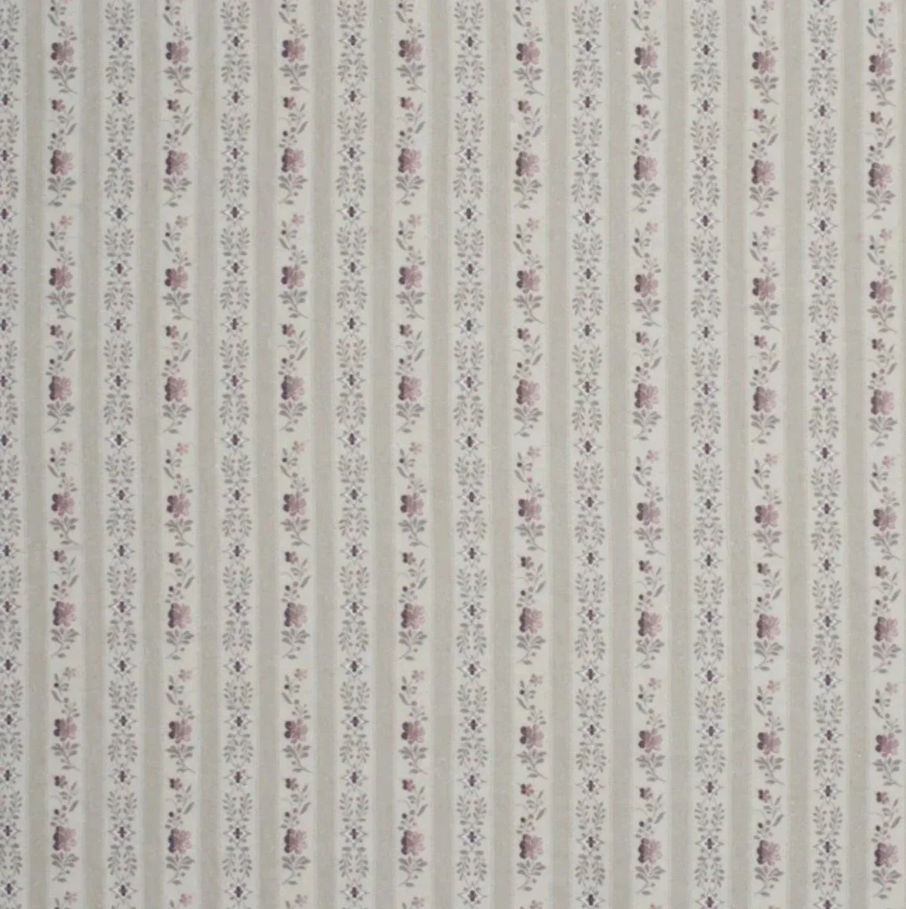 Beauclerc Stripe Narrow Linen | Damson