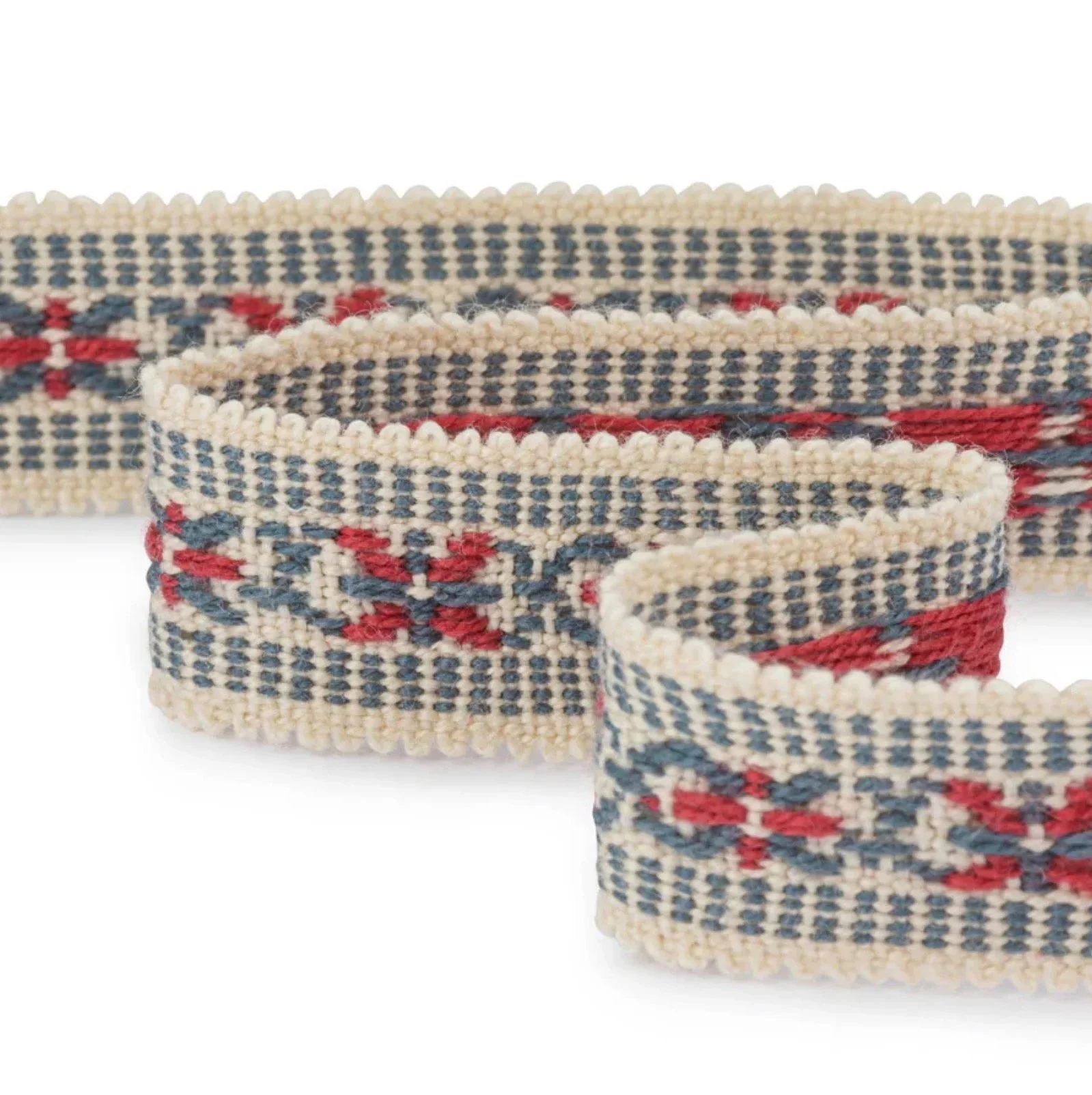 Inchyra | Jaujac Gimp in Carmine Blue