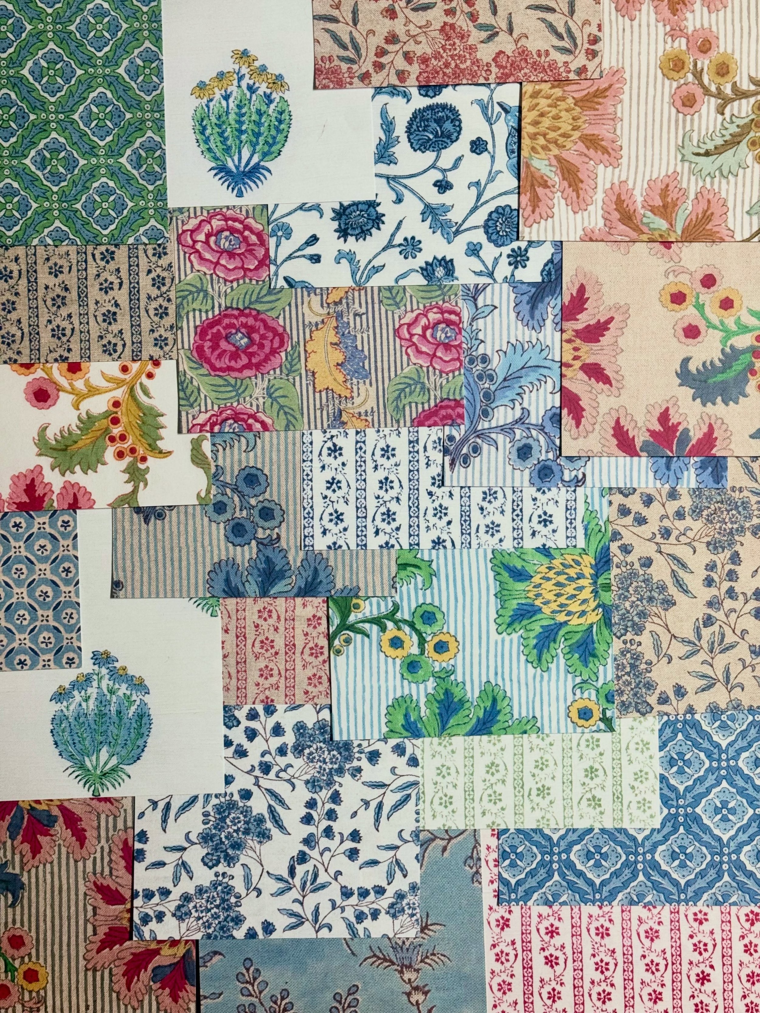As if you needed a reason to visit the showroom! ✨
 The beauty of @cassandra_harper_textiles made for the walls! Twenty-two colorful wallpaper patterns, each with a matching fabric, are here!

See the full collection in person at La Maison Louise or 