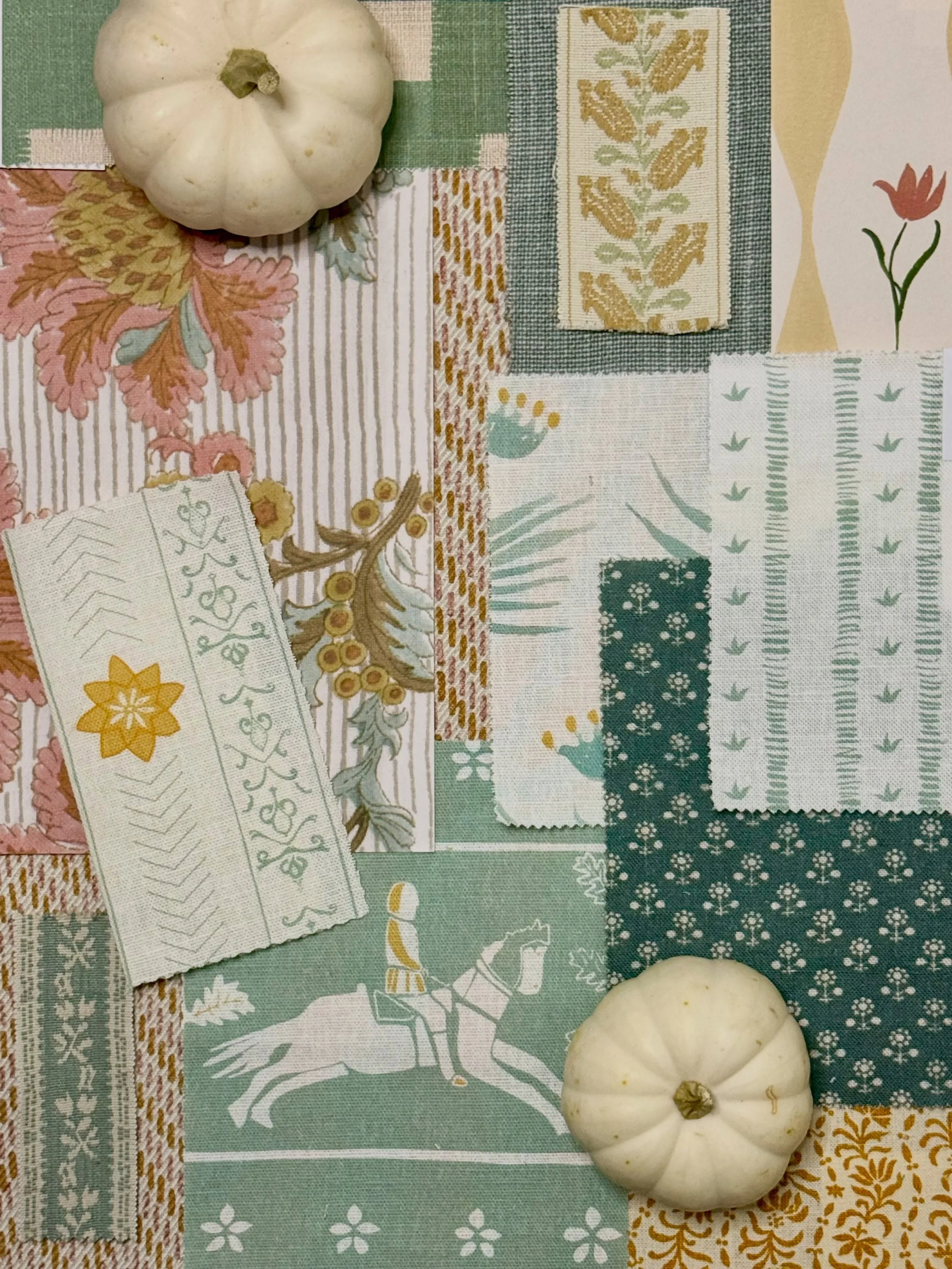 A mix of new patterns and old favorites✨🤍
 
We love the soft greens, warm ochres, and a touch of pink for a little autumn magic. &nbsp;

Memos always available at hello@lamaison-louise.com 💌

#lamaisonlouisecolorado #fallcollection #pattern