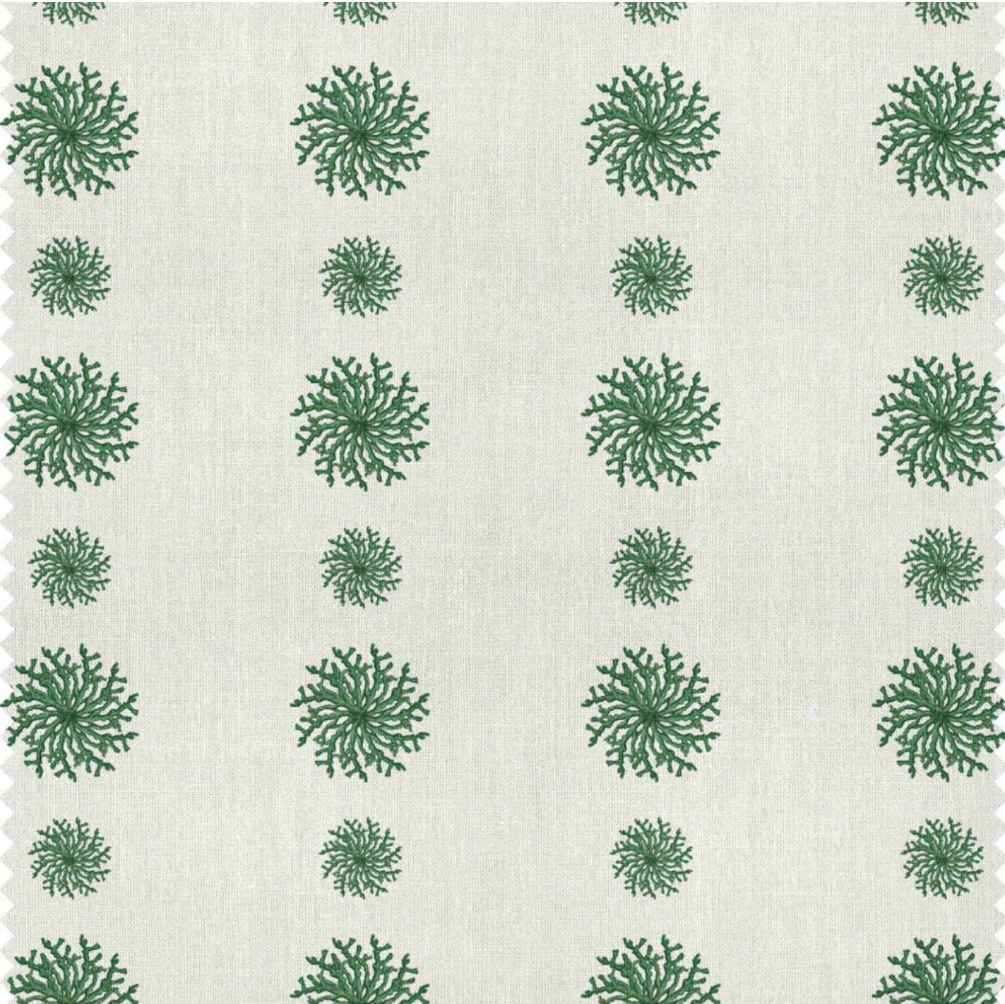 Coral String | Emerald Green