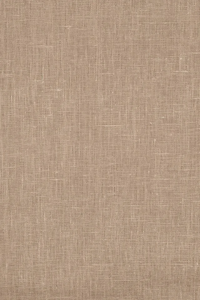 Light Weight Plain Linen Tawny Gold