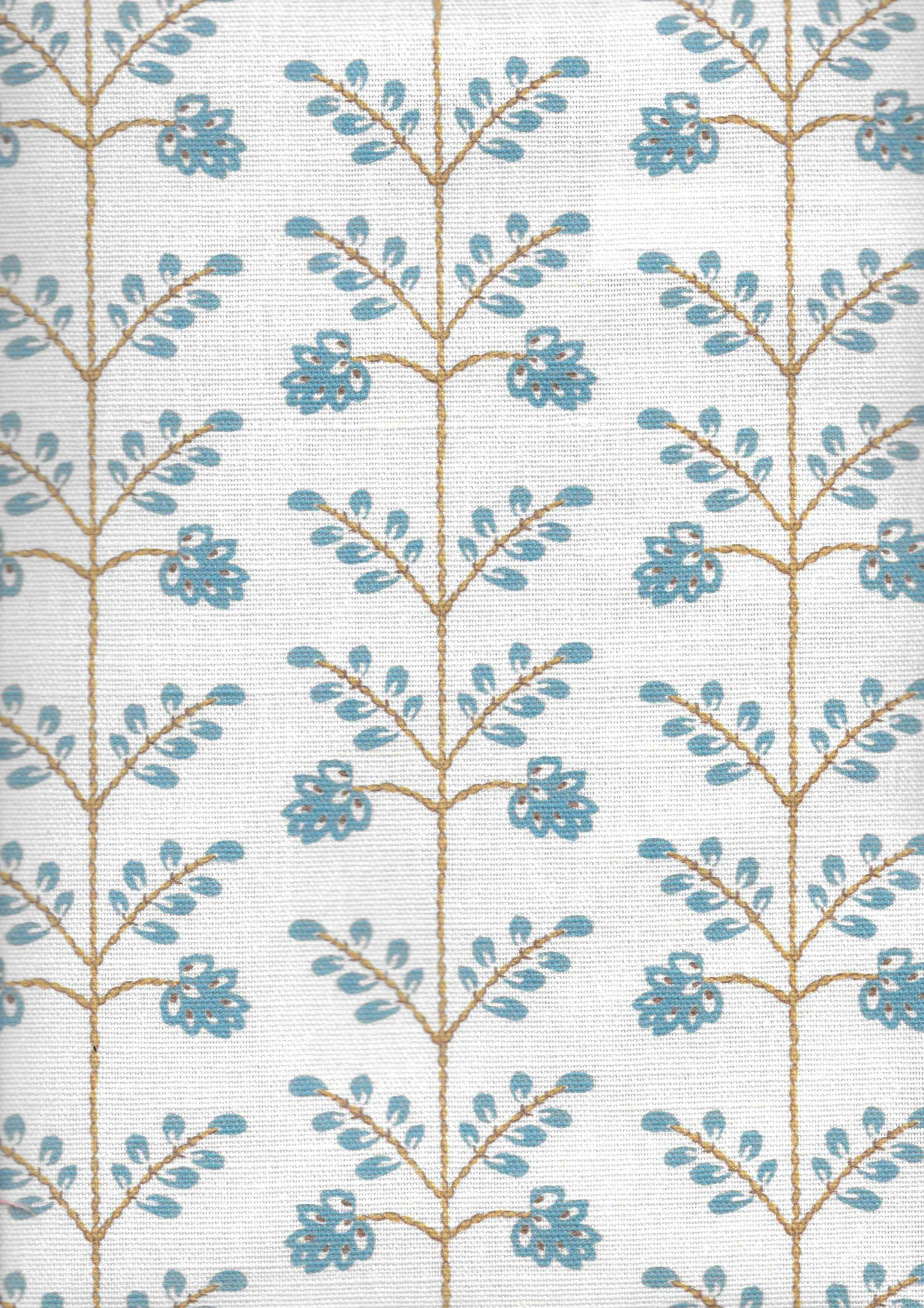 Leaf Trellis | Antique Blue
