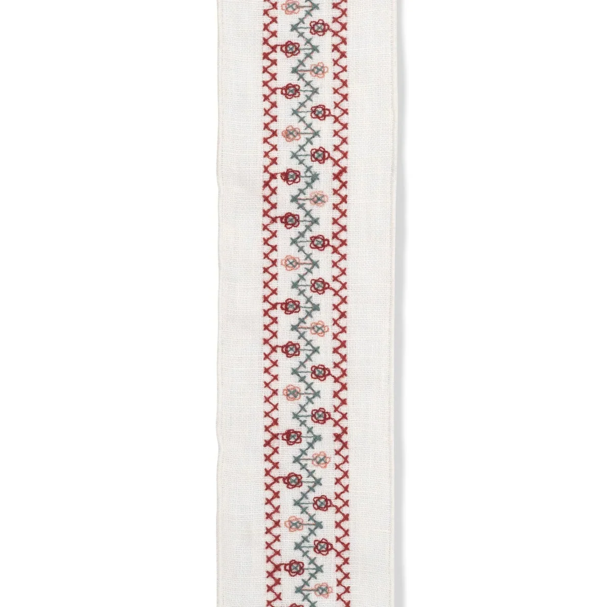 Volga x Tess Newall | Trellis Cross Stitch Braid in Meadow
