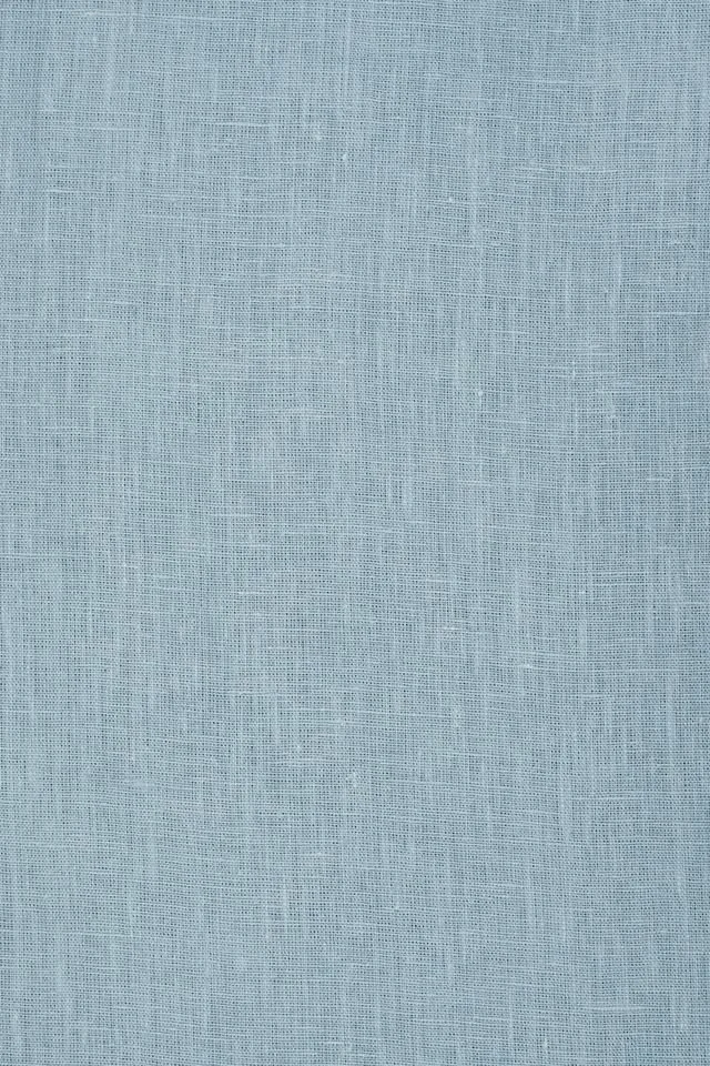 Light Weight Plain Linen VOLGA X MEREDITH ELLIS Porcelain Blue