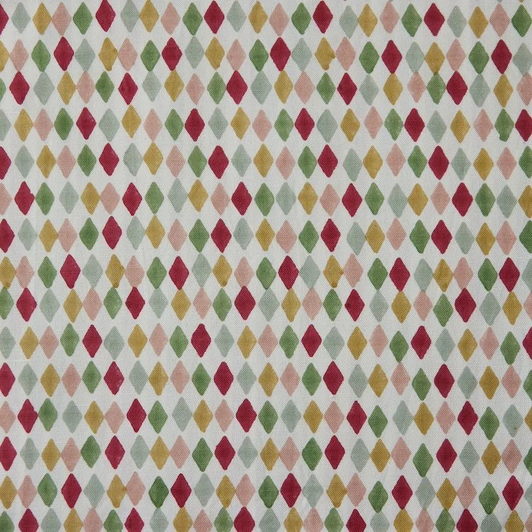 Diamonds | Multi Colour Carnival on Ivory (Archiving Soon)