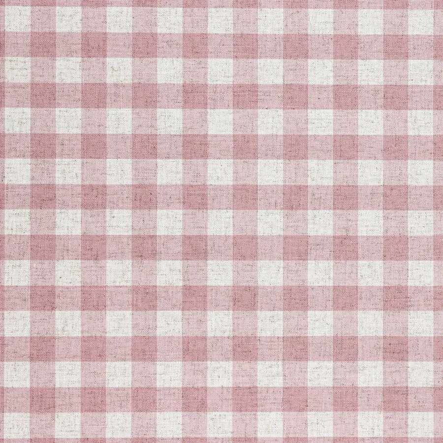 Linen Check | Old Rose