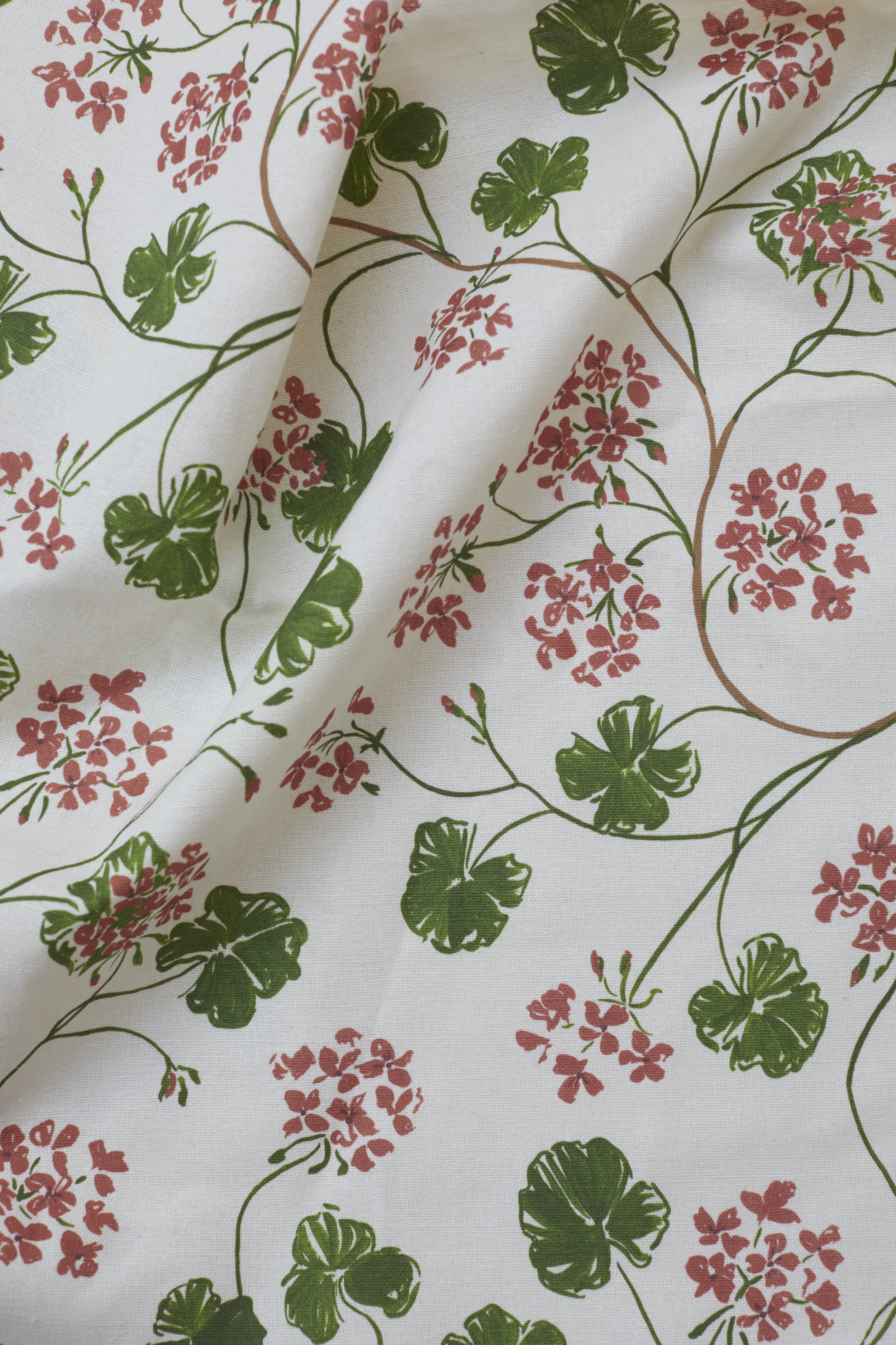 Geraniums Linens | Original